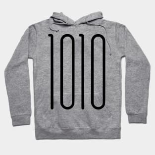 1010 - black Hoodie